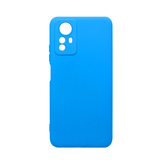 Silicone Case with Camera Shield for Xiaomi Redmi Note 12S Blue